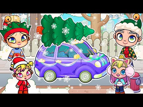 ПОЕЗДКА ЗА ЕЛКОЙ 🎄🚗 в AVATAR WORLD ИСТОРИЯ 💕 РУТИНА СЕМЬИ 👨‍👩‍👧‍👦 ОБНОВЛЕНИЕ СЕРИАЛ