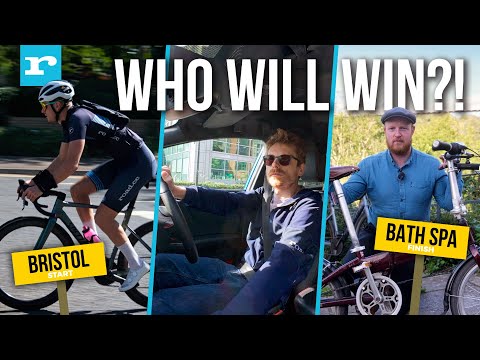 Bike vs car vs train MEGA commuting race challenge! Is bike really best??