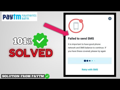 how to fix sending sms verification failed in paytm 2024 Earners Tech