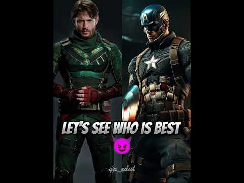 who is best 😈 #soliderboy #captainamerica