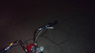 Honda Z50M 1967 test drive at night