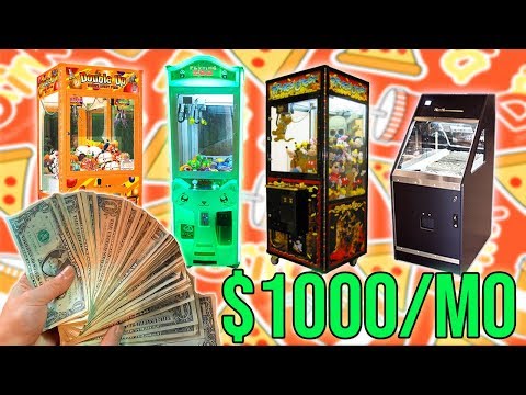 $1000 Per Month From One Vending Location