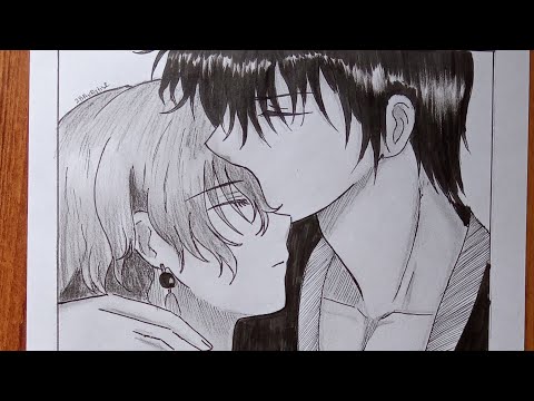 Drawing Yona and hak 💗(from Yona of the dawn) | #2ba_vartist (#anime sketch)