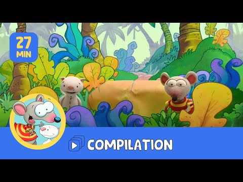 Toopy and Binoo | The Big Bounce + 3 Exciting Adventures! | Vroom Vroom Zoom | Compilation