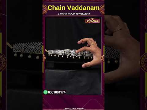 Chain Vaddanam Collection | 1Gram Gold Jewellery