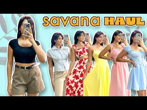 Savana's Independence Day Sale Haul: Outfit Styling! UP TO 70% OFF @madhushreee