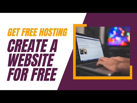 How to get free hosting and create a website for free