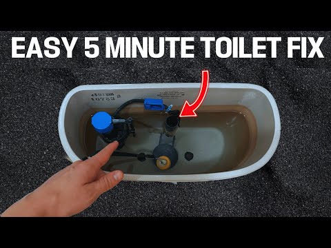 How To Fix a Slow Filling Toilet in 2 Simple Steps!!