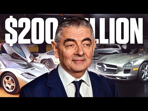 Inside Rowan Atkinson’s Aka Mr. Bean Multi Million Dollar Garage