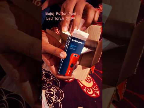 Bajaj Raftar Mini LED Torch Unboxing #Tech #unboxing