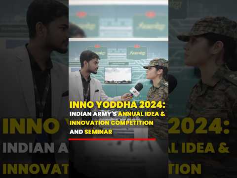 Indian Army Showcases 22 Game-Changing Innovations at #InnoYoddha2024! #drone