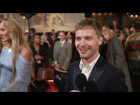 Gladiator II London Premiere - itw Fred Hechinger (Official video)