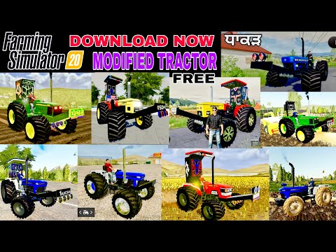 Tabahi 🔥 Fs20 Indian tractor mod download link || FS20 ALL INDIAN TRACTOR MOD || #tractorgame #jatt