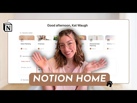 How I'm Using the NEW Notion Home Feature