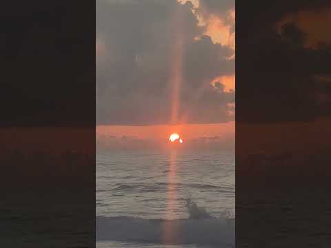 Sunday morning Sunrise at Besant Nagar Beach chennai