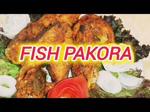 Fish Pakora Recipe | Quick and Easy Pakora/मछली के पकोड़े /Crispy Fish Pakoda