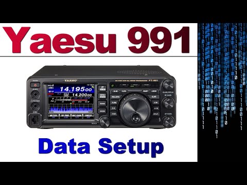 Yaesu FT-991 digital modes