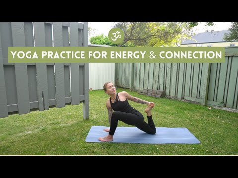 40 Minute Full Body Yoga Flow For Energy and Connection