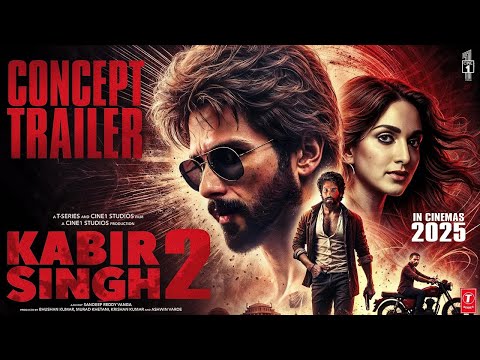 Kabir Singh 2 | Concept Trailer | Shahid Kapoor | Sandeep Reddy Vanga | Kiara Advani | Bhushan K