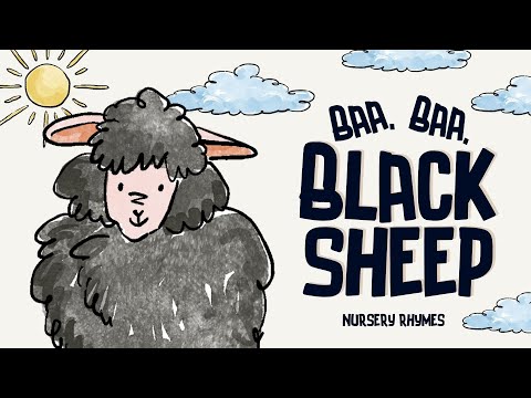 Baa Baa Blue Sheep, Have You Any Wool? | Fun Nursery Rhyme for Kids