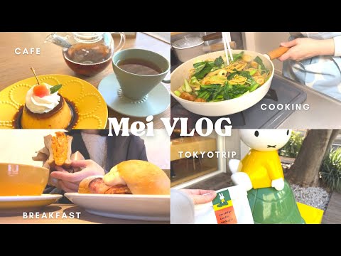 【vlog】アラフォーOL👩🏻‍💼いつもの日常8days🍀満喫のTokyo trip🍀 What did you eat?🍩🍡🍣