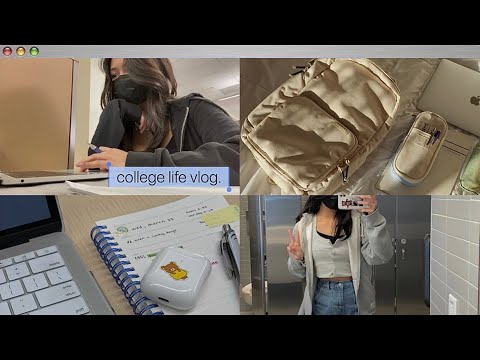 [college vlog] back to in-person classes 🏫 ft. Brevitē