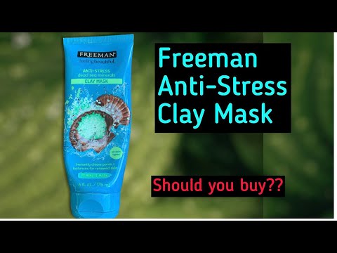 Freeman Anti Stress Clay Mask Review!