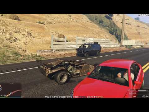 GTA Online - Ceo Work: Ramp Buggy and Delivering Cars