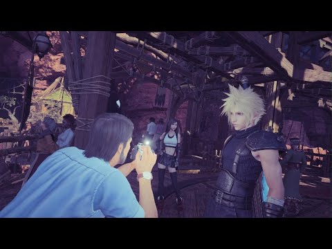 FINAL FANTASY VII REBIRTH - First playthrough BONUS - Cosmo Canyon Photo exclusive Tifa Cloud snaps