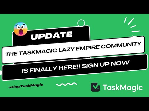 OFFICIAL: TaskMagic's Lazy Empire skool community is finally here