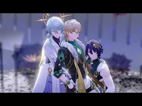 【MMD崩壊:スターレイル/Honkai:StarRail】虎視眈々- Koshitantan【Sunday/星期日/砂金/Aventurine/Dr.Ratio】[60FPS]