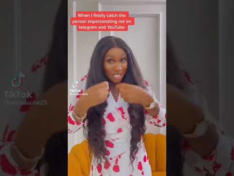 Sonia Uche is going to fight the person impersonating her on telegram #shorts