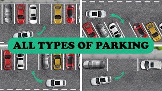 ALL TYPES of Parking in ONE Video! Parallel/Straight/Angle Parking