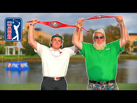 Tiger & Charlie Woods vs. John Daly & John Daly II | 2021 PNC Championship