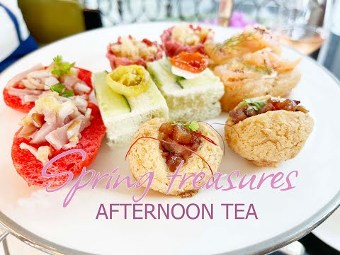 Afternoon Tea at The Fullerton Bay Hotel, Singapore 新加坡五星级酒店下午茶时光