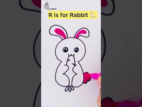 Easy Steps to Sketch an Adorable Rabbit! 🐇 | Art for Kids