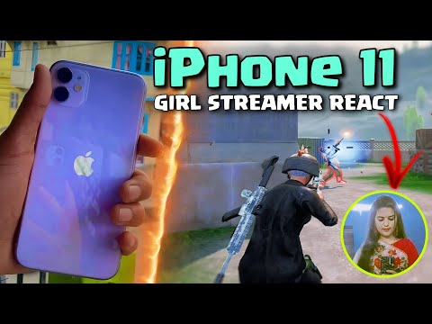 iPhone 11 Bgmi Gameplay 🔥 Girl Streamer Got Shocked On Live Stream @vamppujagaming #shorts