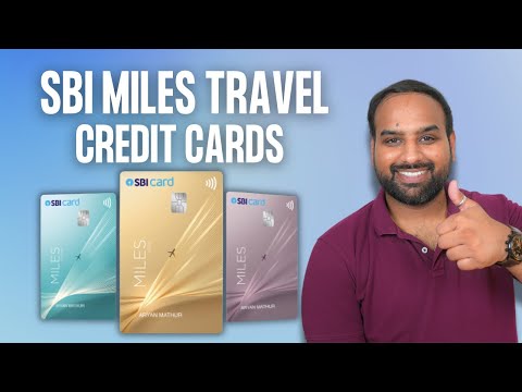 SBI Miles credit cards - Newly launched Travel cards | 2024. #sbimiles #sbicreditcard