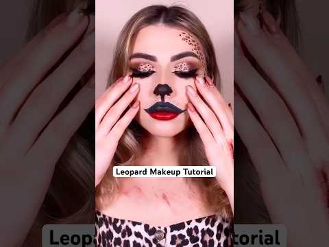 Leopard Makeup Tutorial #shorts