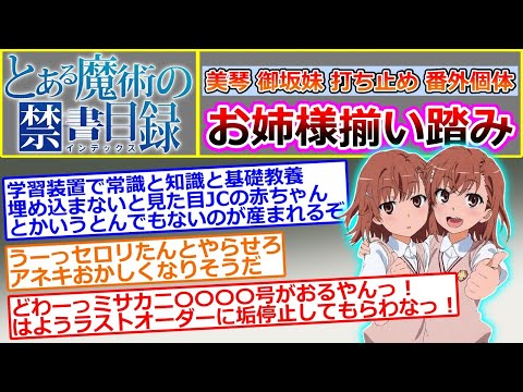 【とある魔術の禁書目録】妹達について語るスレ（御坂美琴、御坂妹、打ち止め、番外個体、お姉様揃い踏みか…に対するマネモブの反応集）