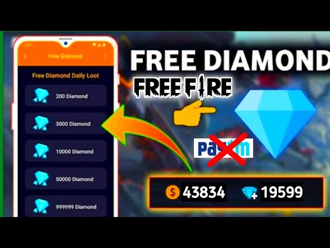 How To Get Free 10000 Diamond In Free Fire || Get Free Unlimited Diamonds || No Paytm No Hack