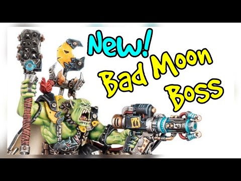 Ufthak Blackhawk - New Bad Moon Warboss Miniature Coming Soon! - Brutal Kunnin, Da Big Dakka