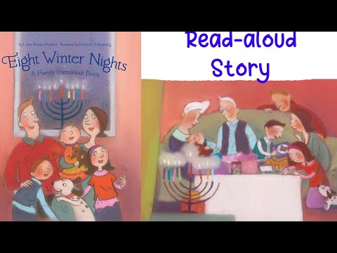 EIGHT WINTER NIGHTS: A FAMILY HANUKKAH BOOK  by Laura Krauss