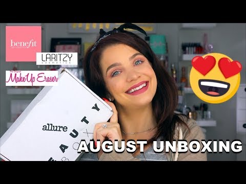 August Allure Beauty Box Unboxing 2019