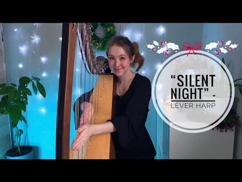 “Silent night” on lever harp