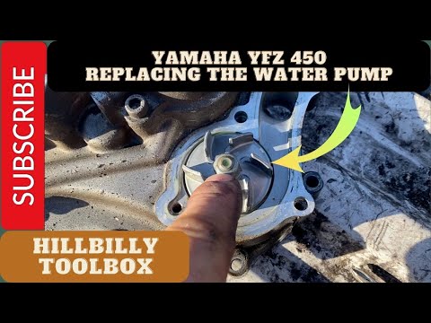 Yamaha YFZ 450 - How to change the water pump #ATV