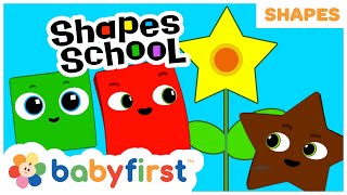 New Show - Shapes School | Educational videos for kids | Learning Shapes for kids | Baby First TV