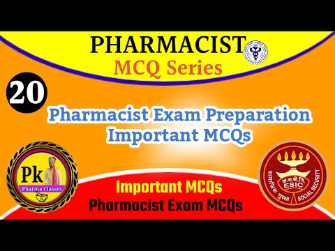 Pharma MCQs ll SGPGIMS Pharmacist Exam Paper ll Pharmacist Exam Preparation @PKPharmaClasses