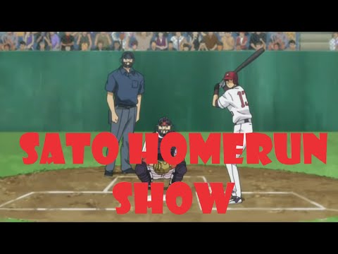 【棒球大聯盟 天才打者 佐藤壽也 全壘打特輯  】『MAJOR  sato toshiya Home Run  』