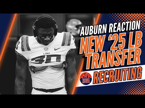 Xavier Atkins to Auburn | 2025 LB | QUICK FACTS + WHAT IT MEANS?